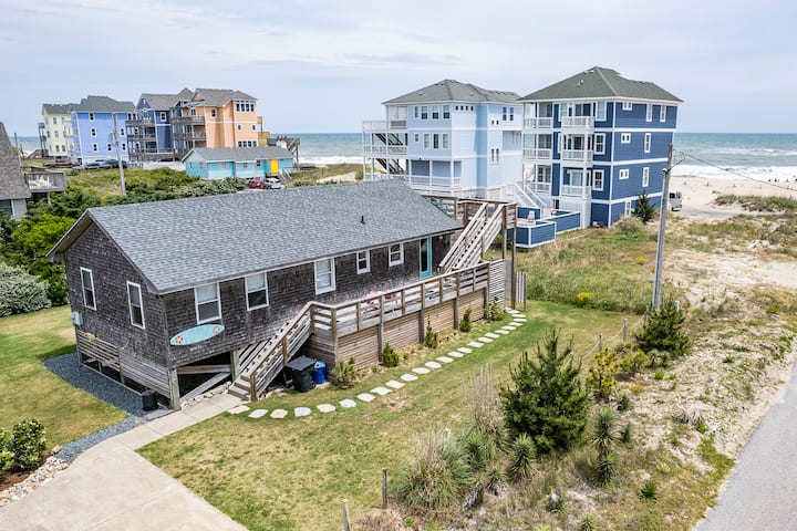 Semi-oceanfront/2 K, 1 Q, 1 Full Bed/pet Friendly - Outer Banks, NC
