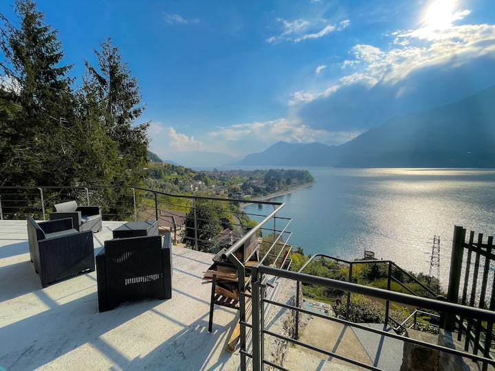 Casa Tilde 1: Lake Como Magnificent View - Dervio