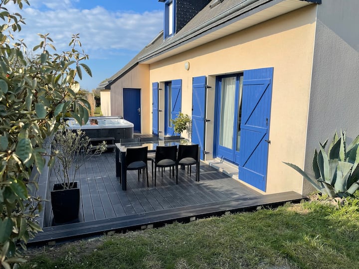 9 Minutes Walk From The Beach - Contemporary Gite *** - Spa - Erquy