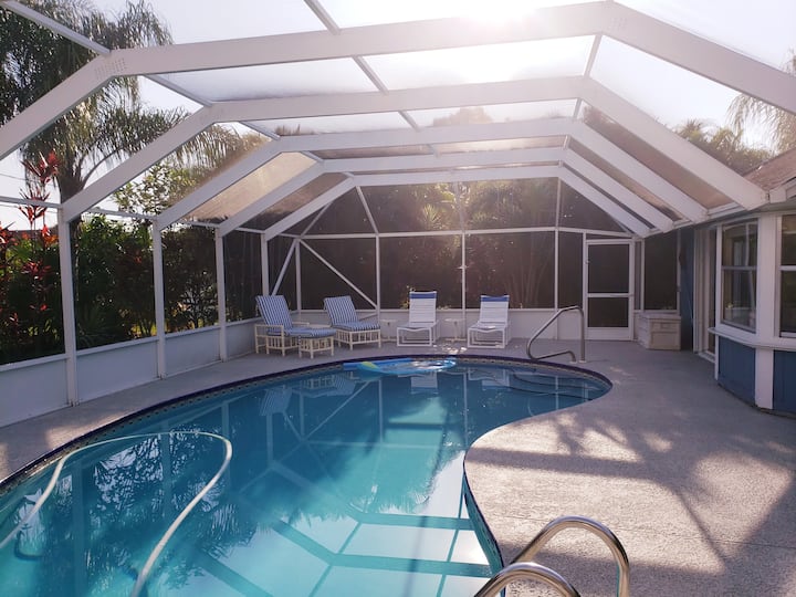 Heated Pool Home With Private Landscaping - Port St. Lucie, FL