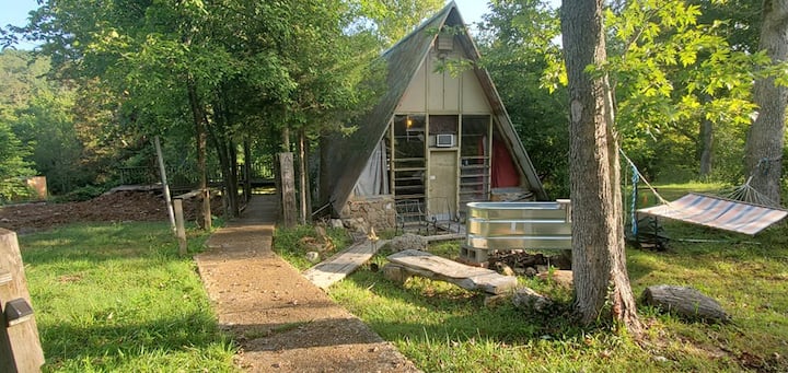 A-frame Cabin In The Woods To Renew Your Soul. - Cedar Hill, MO