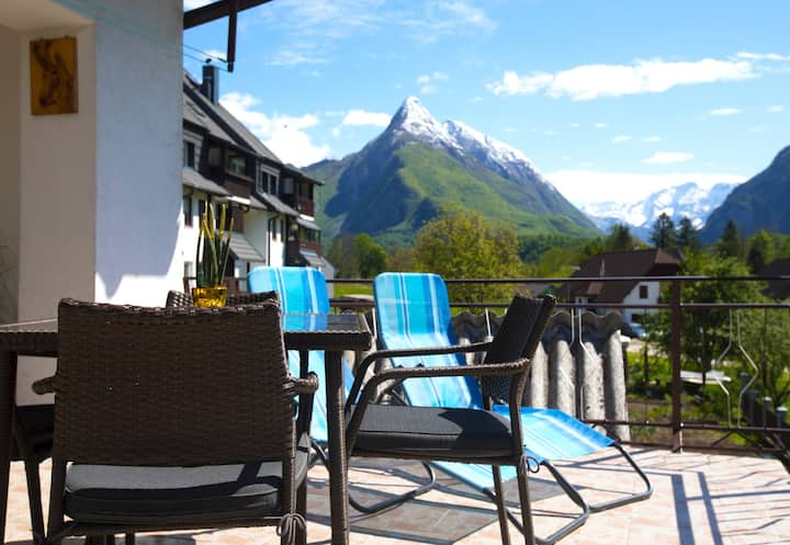 Golden Flat With Sunny Terrace - Bovec