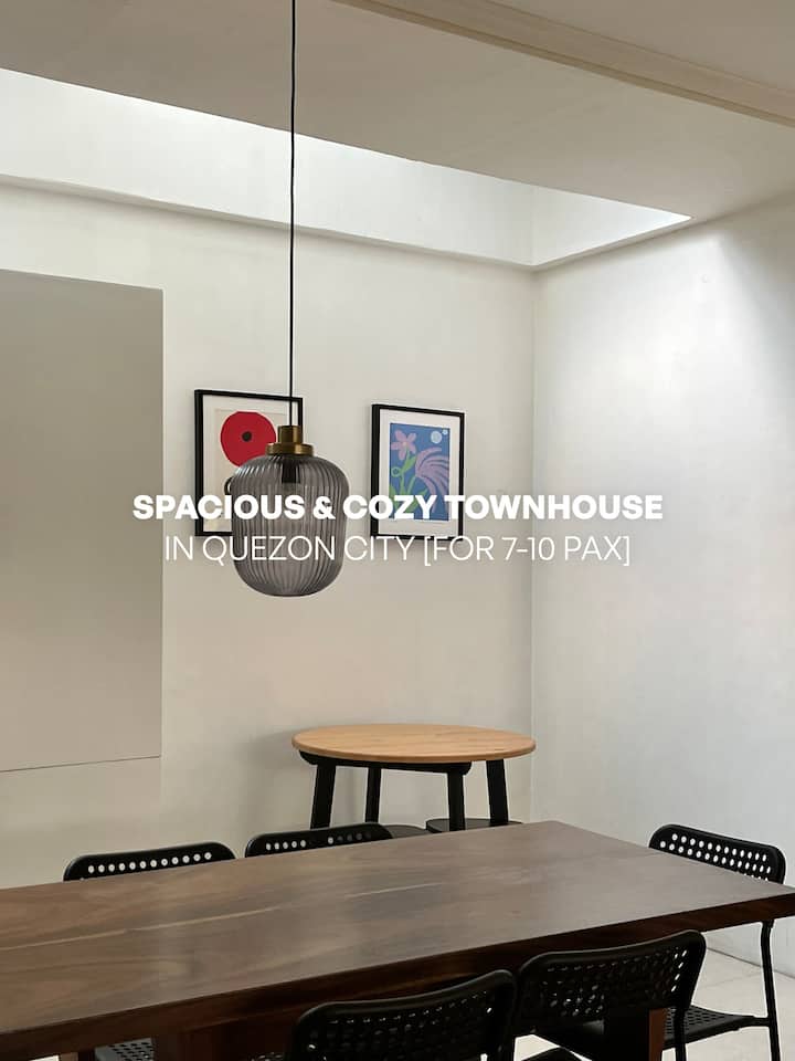 Spacious & Cozy Townhouse In Qc [For 7-10 Pax] - ケソン・シティ