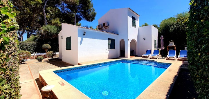 Villa Privada Con Piscina Y Wifi. 100m De La Playa - Menorca