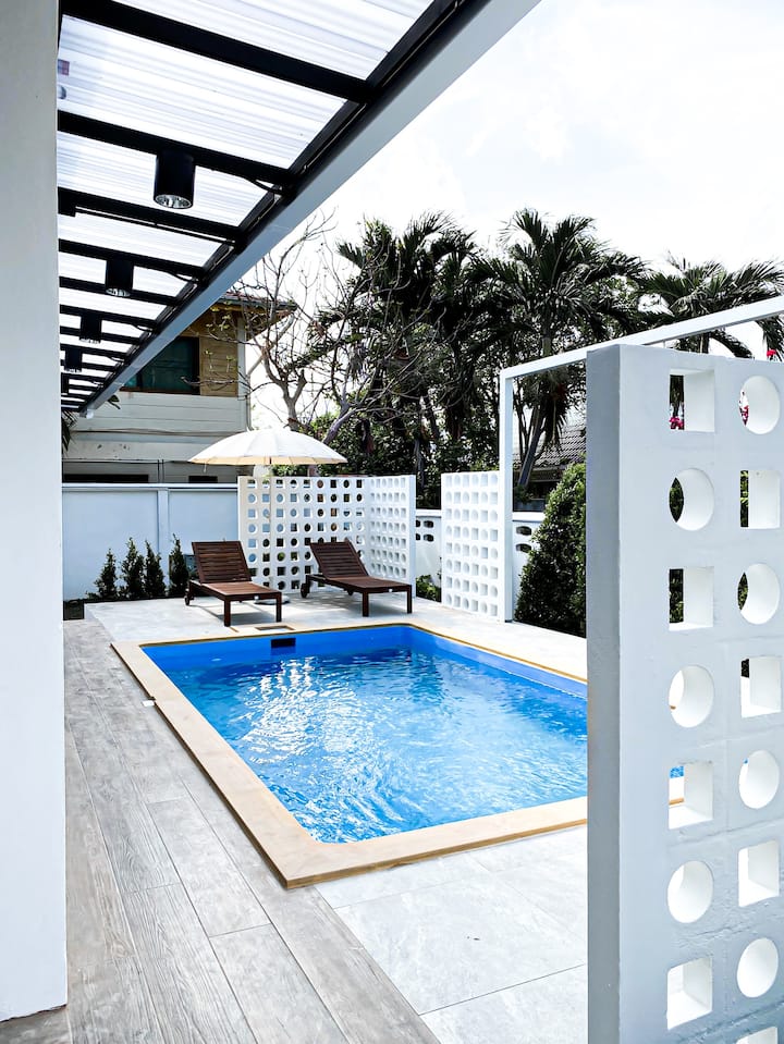 Private Pool House, Banrublom Rayong Beach - Rayong