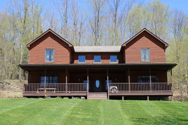 Exceptional Modern Log Home In Cooperstown - Cooperstown, NY