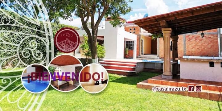 Quiet And Spacious House With Pool - Tequisquiapan