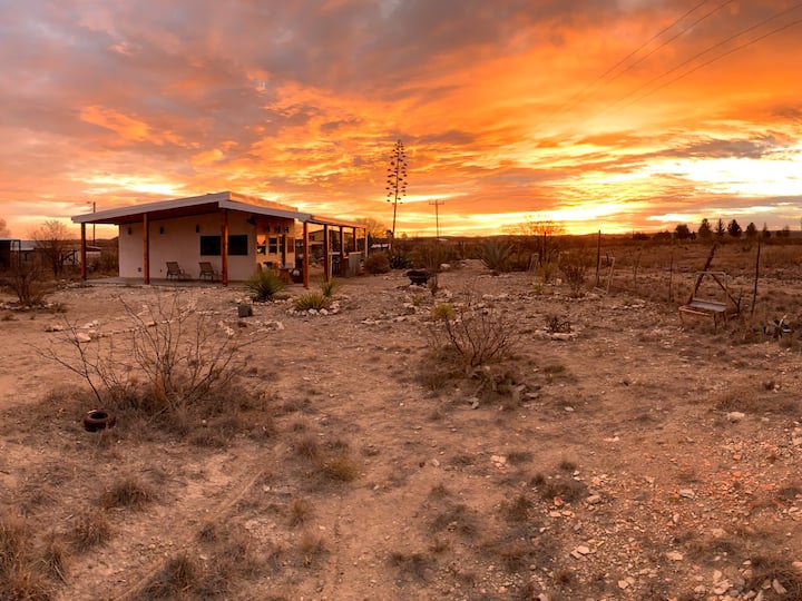 Sunset Ranch, Acre Lot Facing Open High Desert - Marathon, TX