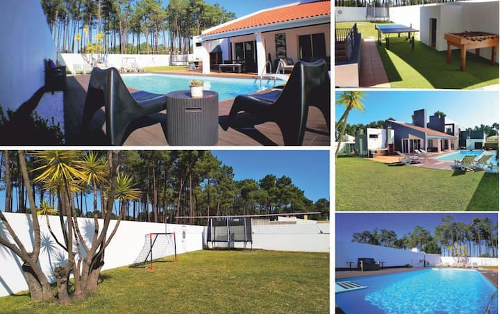 Villa With Wifi,  Heated Pool, 5min  Beaches, 20min Lisbon - Palhais