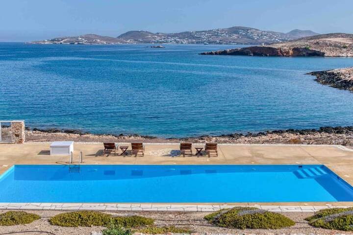 Villa With A Pool By The Sea Paros Parasporos(1) - Antiparos