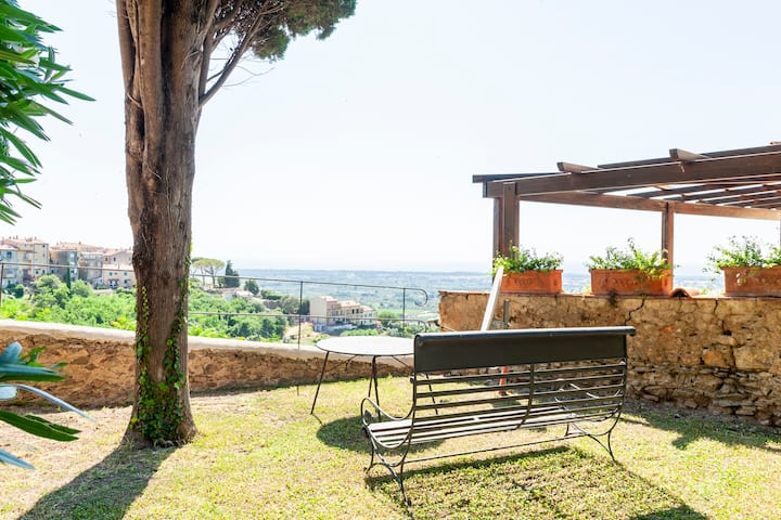 Country-chic With Sea View & Garden (4/6 Sleeps) - Castagneto Carducci