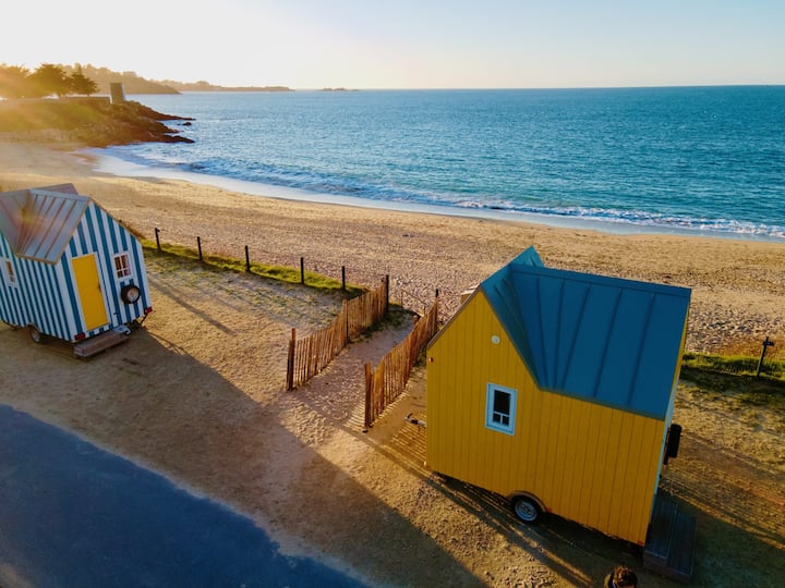 Tiny House Face à La Mer ! Accès Direct à La Plage - Saint-Lunaire