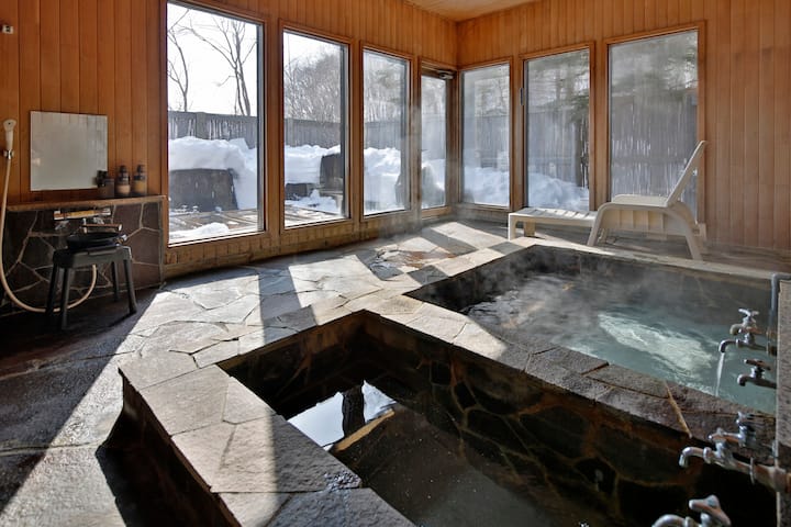 The Villa Abashiri【open Air Bath/indoorbbq/nature】 - 網走市