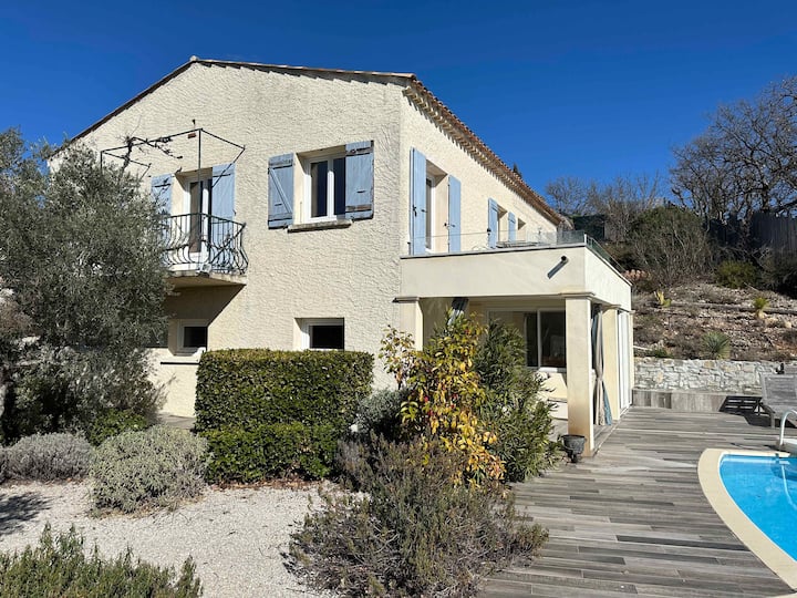 Maison Provençale Tout Confort Avec Piscine - Gréoux-les-Bains