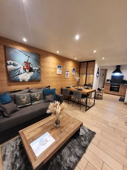 " Mi Coton" Appartement Neuf, Terrasse Et Parking - Flaine