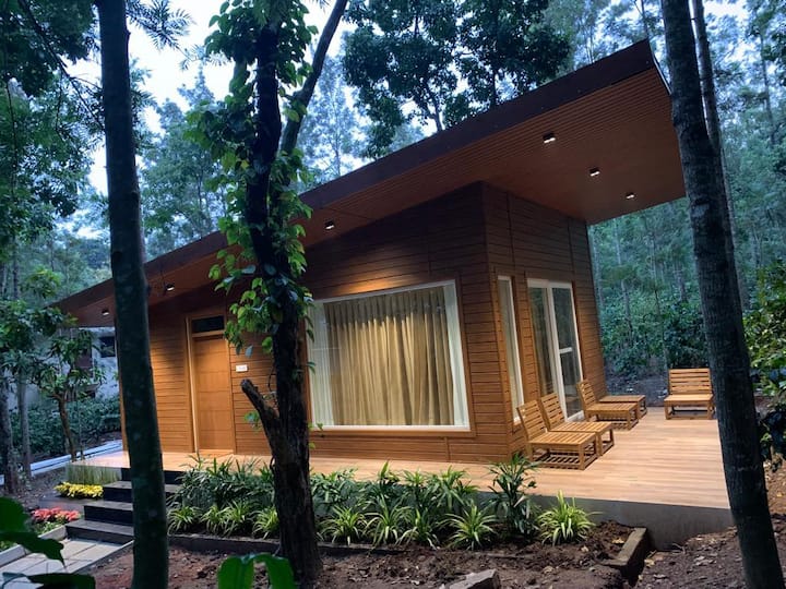 Livingston Homestay - Wooden Cottage - Chikmagalur - Chikkamagaluru