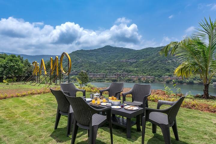 Cosmicstays On Air Villa- Best Lakeview Of Lavasa - 拉瓦薩市