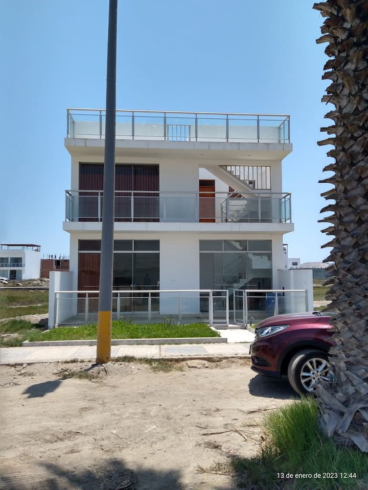 Apartamento Frente A La Playa En Cerro Azul - Quilmaná