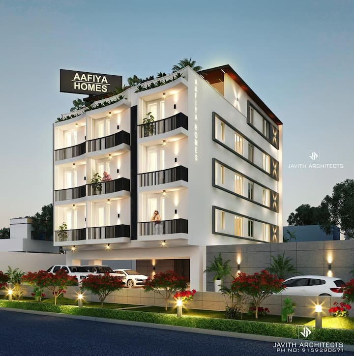 Aafiya Lakeview Apartments - Coimbatore