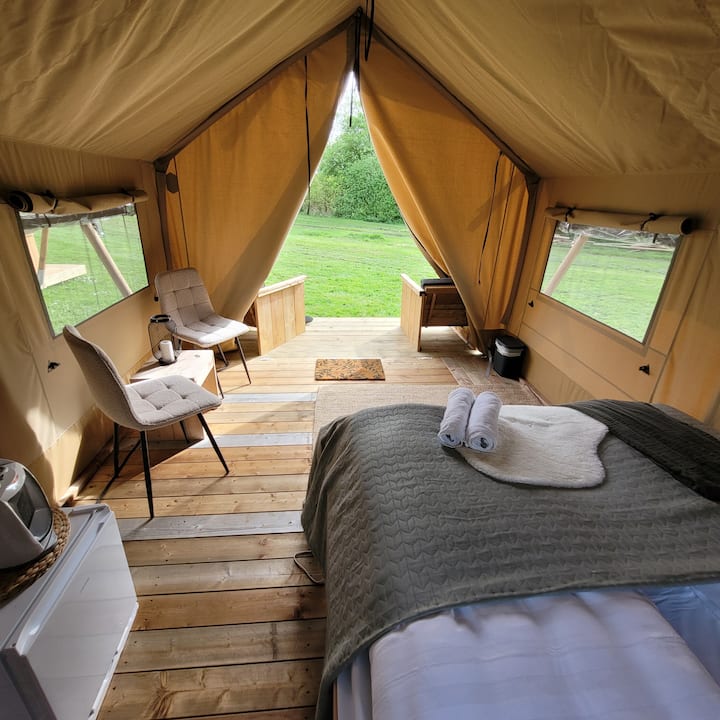 Comfort Cozy Lodge In Het Groen - Ouddorp