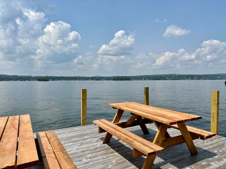 New Build~sunset View~patio~dock~bring Your Boat! - Laconia, NH