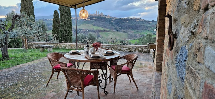 Casale Esclusivo Piscina & Vista Su San Gimignano - San Gimignano