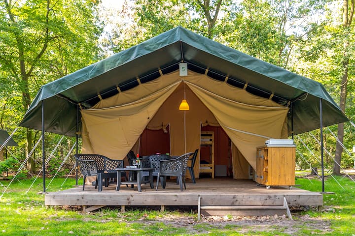 Vakantiepark Herperduin - Tente Safari 6p - Wijchen