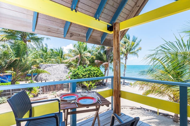 Sand Dollar Beachfront Loft Cabana - Belize