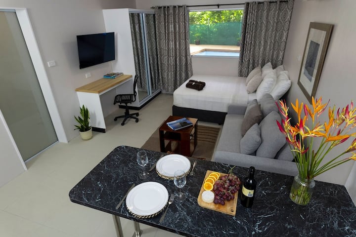 Brand New Spacious Suva Studio - Bau Apartments - Fidji