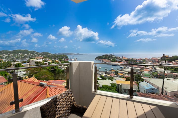 Modern 2-bed Apartment W/view - Grenada