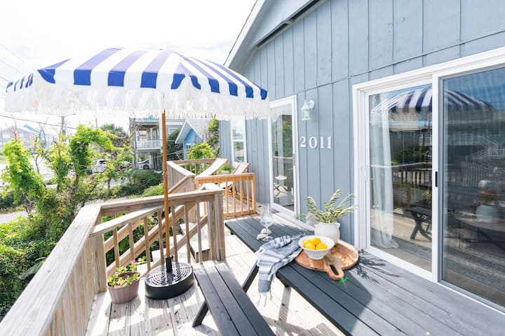 Steps To Beach|3br 1king|outdoor Shower|grill - Surf City, NC