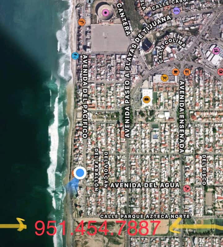 3rd Fl. Safe, Nice Privet, Avl. Monthly - Tijuana Beach