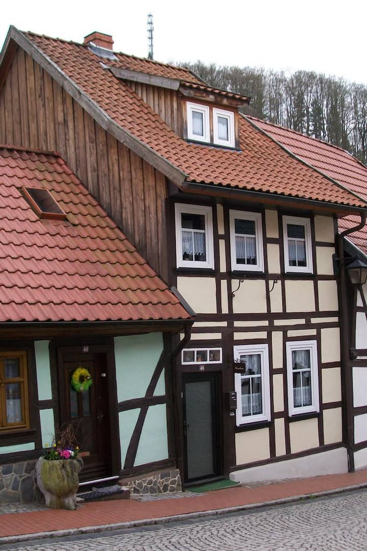 Harz Entdecken Und Wohnen Im Sanierten Fachwerkhaus - Südharz