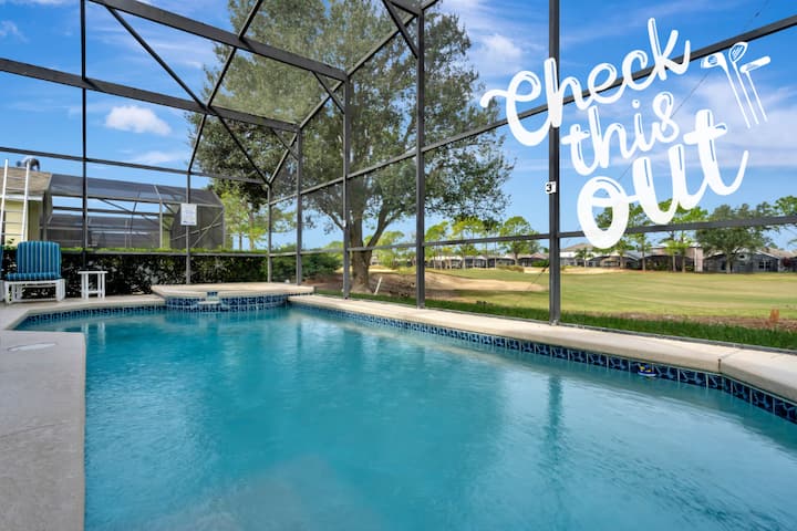 Free Pool Heat - Spa - Grill - Disney - Golf Course - Winter Haven