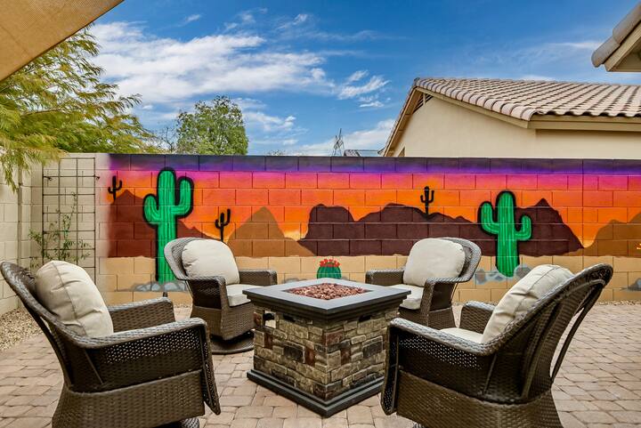 Prickly Pear Paradise - Modern Southwest Style - Carefree, AZ