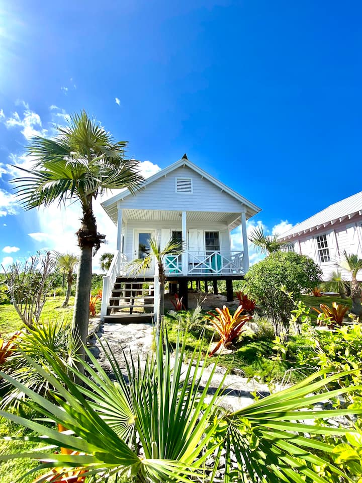 Cottage On Private Pink Sand Beachfront Property - The Bahamas