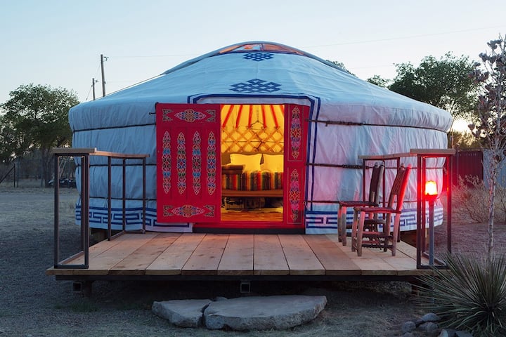 Yurt At El Cosmico - Marfa, TX