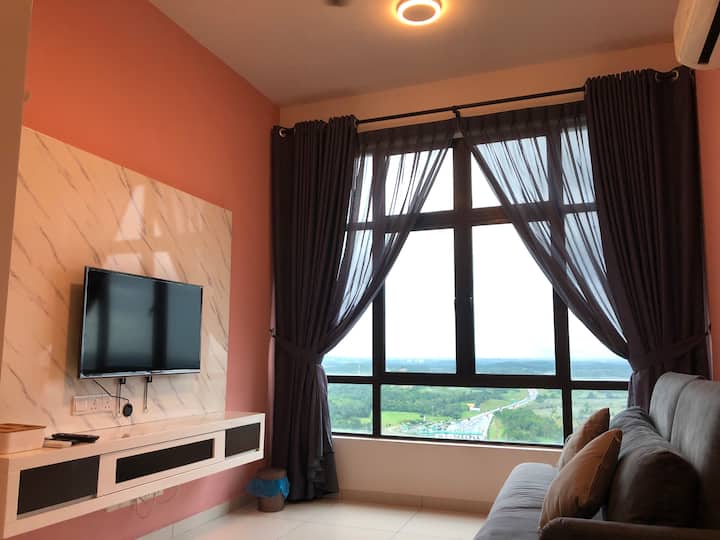 D Summit Residence 1bd Relax Free Wifi Parking - Skudai