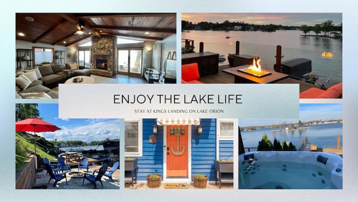 Lakefront Cottage | Gorgeous Views | Hot Tub - Lake Orion, MI