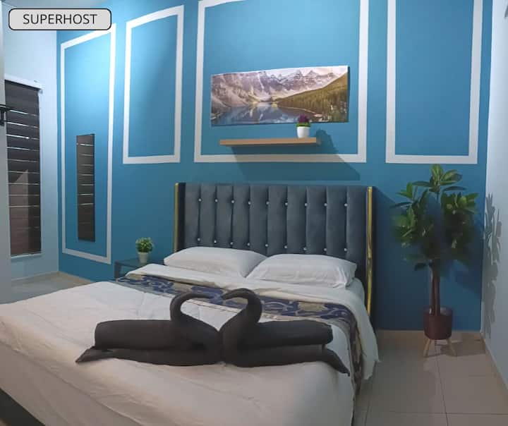 Premium Suite Casa Sapphire, 3 Bed & 300mbwifi - Sungai Petani