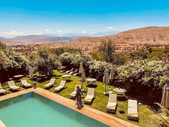 Sublime Villa Vue Sur Le Lac Takerkoust, Marrakech - Lalla Takerkoust
