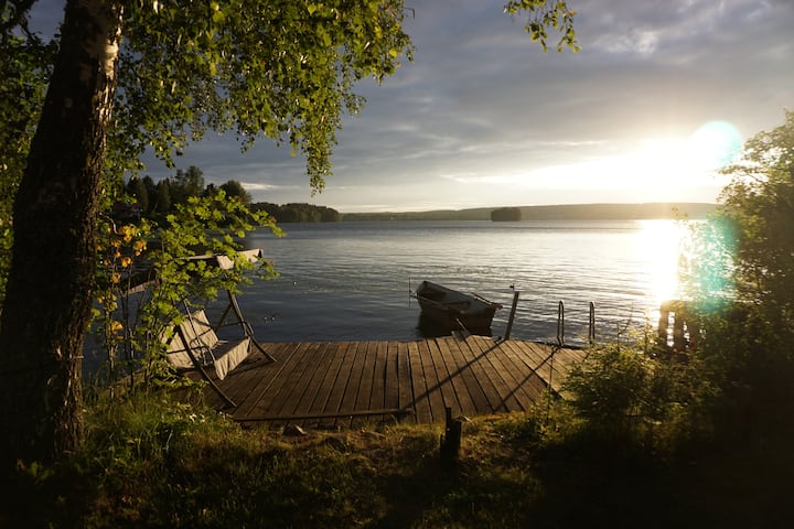 Nybyggt Hus+ Bastu, Precis Vid Sjön - Nora