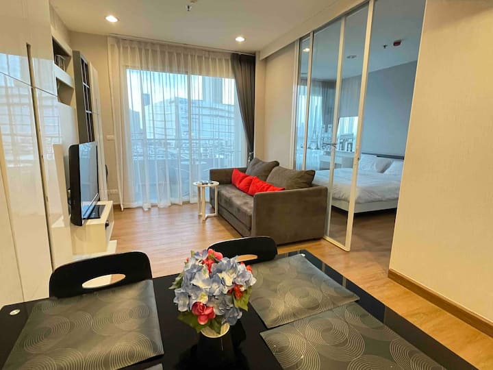 Newly Renovated 1br By The River, Near Icon Siam - Bang Rak