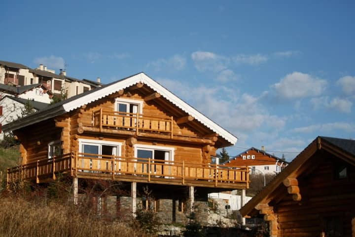 Nordic Luxury Chalet With Sauna, Balneo And Splendid View Of The Mountains - Pyrenees