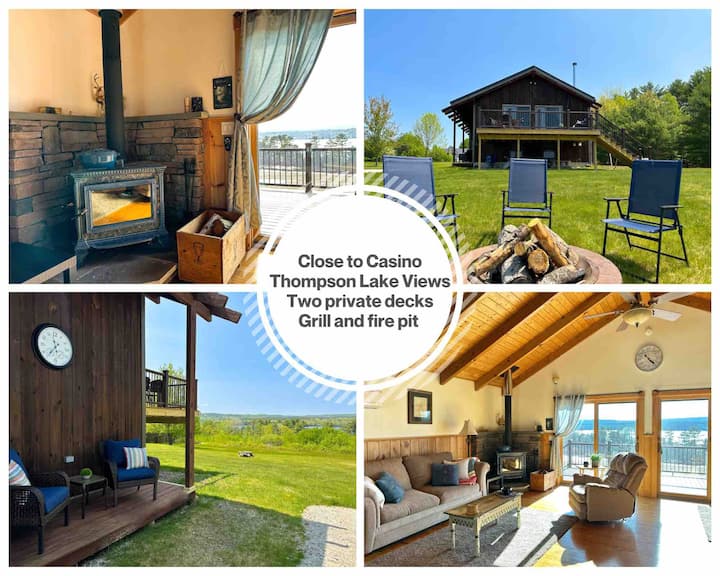 Amazing Lake View|wood Stove|deck|outdoor Shower - Oxford Casino Hotel