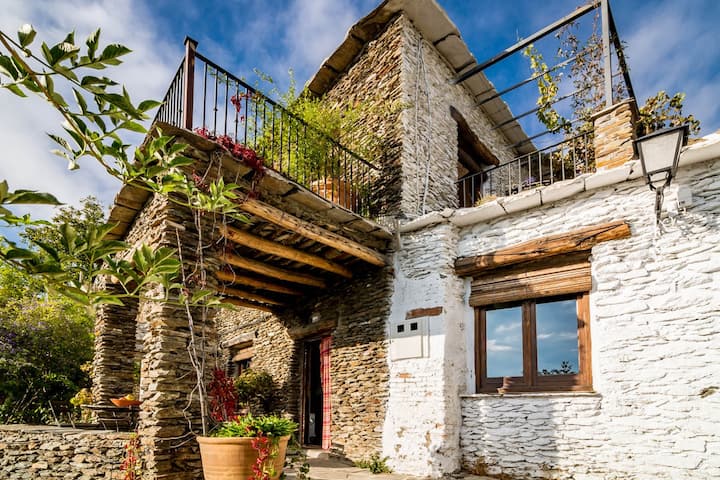 Rustic Gorgeous House With Amazing Views - Bubión