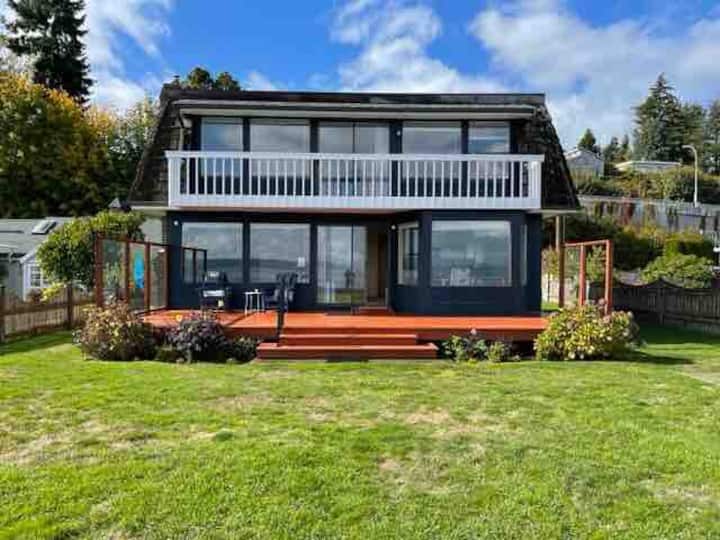 Waterfront Home Steps From Mukilteo Clinton Ferry - Hat Island