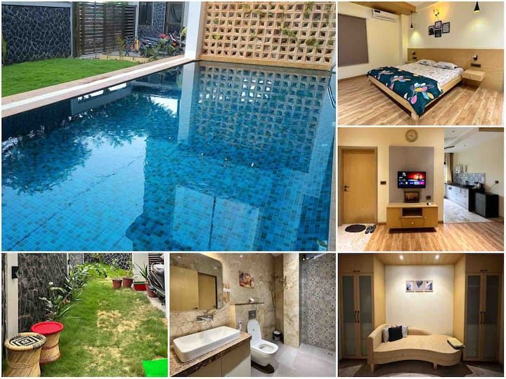 Separate Room In A Mansion ‣ Pool ‣ Garden, Pantry - インドール