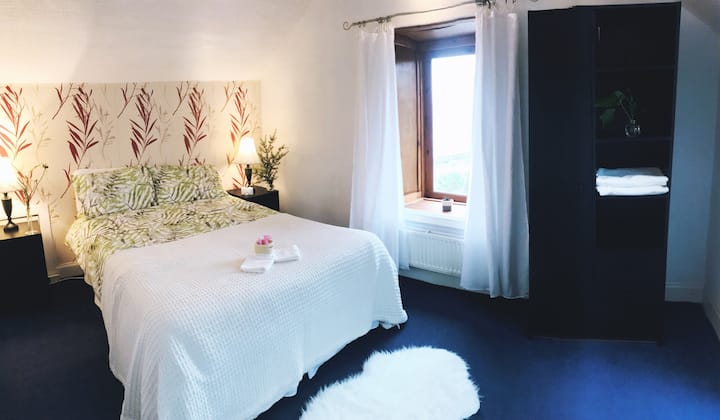 Seaview Double Bedroom In Victorian Villa - 達農
