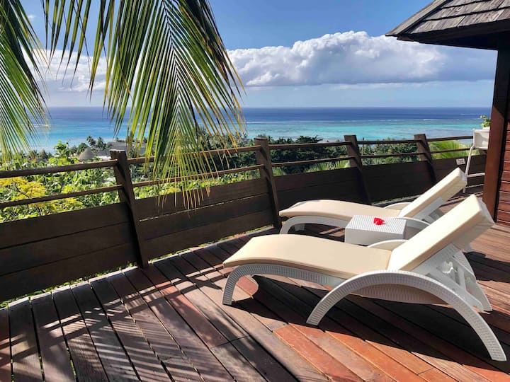 Villa Avec Vue Unique Sur L'ocean - Polynésie française